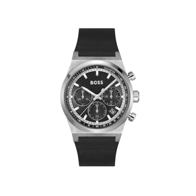 Imagen de BOSS Candor Cronógrafo black/silvercoloured, Hombre, Talla: One Size, Black/silver coloured