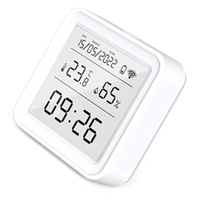 Imagen de Tuya WIFI Sensor de Humedad la Temperación Higrómero Integral Determinador Termómetro Control Inteligente