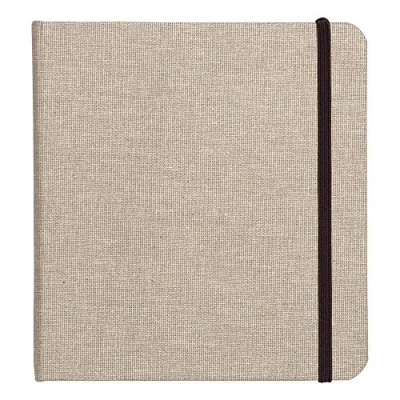 Imagen de Clairefontaine 96101C Cuaderno de viaje Goldline 64 páginas papel dibujo blanco 10,5 x 14,8 cm, 180 g, tapa tejada y cierre elástico