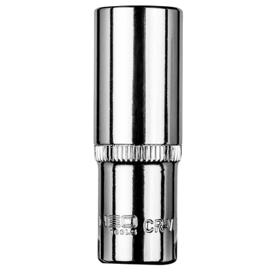 Imagen de NEO TOOLS 08 498 Piezas insertables de llave cubo 1/4Pulgada 13 mm Acero cromo vanadio hexagonal
