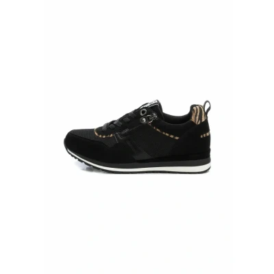 Imagen de REFRESH Zapatilla Mujer Negro Calzado Cómodo y Versátil Moda Casual Modelo 17232801 (Talla 37)