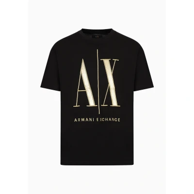 Imagen de Armani Exchange CON Estampado Camiseta estampada, Hombre, Talla: Large, Black