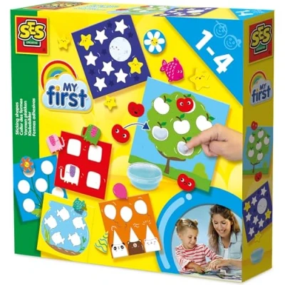 Imagen de SES Creative My first Formas adhesivas, multicolor (14428) , color/modelo surtido
