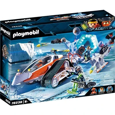 Imagen de PLAYMOBIL Top Agents 70230 Spy Team Comando de Nieve con Efectos luz y Sonido, A Partir 6 años