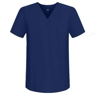 Imagen de MISEMIYA V Neck Scrub Top Mz 817 Trajes médicos, Azul Marino 88, XL Unisex Adulto