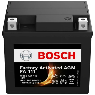 Imagen de BOSCH 0 986 FA1 110 Batería 12V 4Ah 70A B0