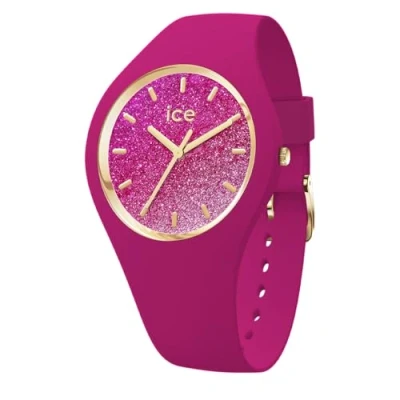 Imagen de ICE Watch glitter Fuschia pink Reloj Rojo para Mujer con Correa de polyamide 022575 (Small +)