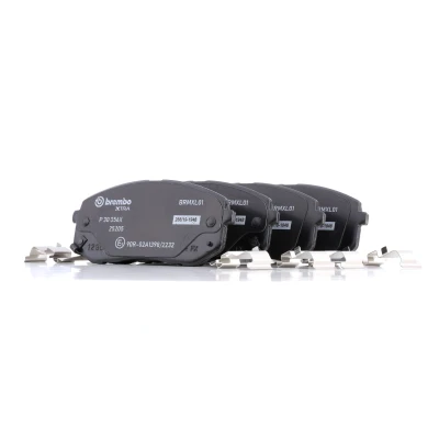 Imagen de BREMBO P 30 056X Juego de pastillas freno con avisador acústico desgaste Chapa antichirridos accesorios KIA: Sportage III