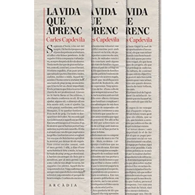 Imagen de La vida que aprenc (SIN COLECCION)
