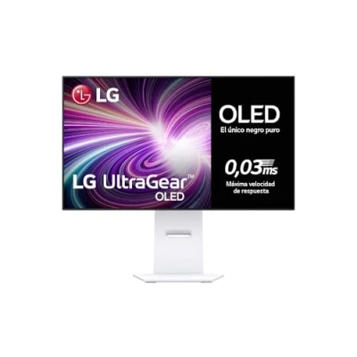 Imagen de LG 32GS95UV W Monitor Ultragear OLED Gaming, 31.5&#039;&#039;, 4K UHD, 240 Hz, 0,03ms, G Sync Compatible y FreeSync Premium Pro, HDR10, DCI P3 98,5%, Blanco