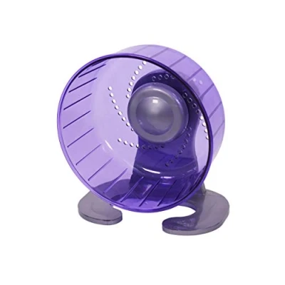 Imagen de Rosewood Pico Rueda de Ejercicio para hámsters con Soporte, Color Morado