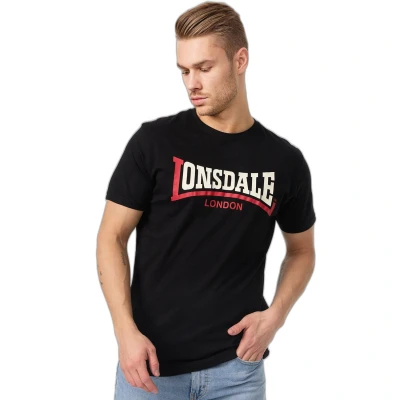 Imagen de Lonsdale TWO TONE Camiseta estampada, Hombre, Talla: 4XL, Black