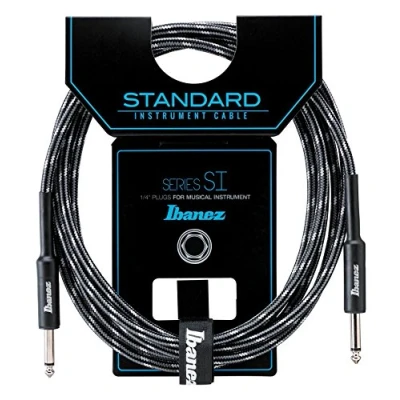 Imagen de Ibanez si20 cct 20 ft 2 conectores recto estándar de Cable instrumento