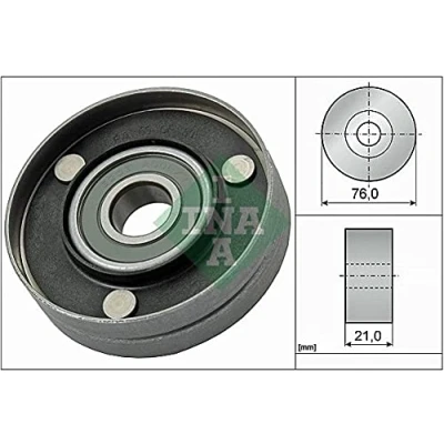 Imagen de INA 532 0567 10 Rodillo Guia AUDI: A8 D3, A6 C6 Berlina, Q7, VOLKSWAGEN: Touareg I