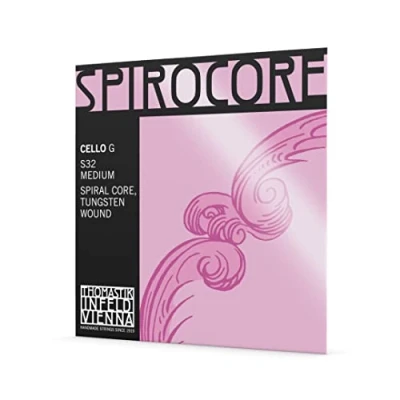 Imagen de Thomastik cuerda para Violonchelo 4/4 Spirocore Sol núcleo flexible en espiral, entorchado wolframio, medio