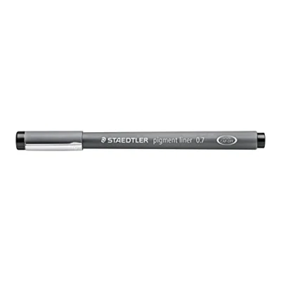 Imagen de Staedtler Pigment Liner penna fineliner nero 0.7 mm astuccio da 10, 10 piezas