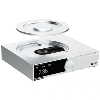 Imagen de S.M.S.L PL200 Reproductor de CD MQA Hifi AK4499EX Chip Bluetooth Amplificador auriculares Dac, con control remoto (plata)