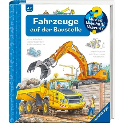 Imagen de Wieso? Weshalb? Warum?, Band 7: Fahrzeuge auf der Baustelle