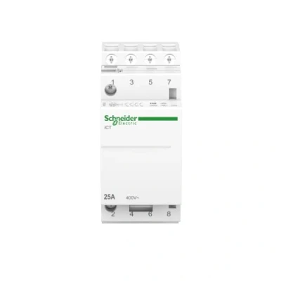 Imagen de Schneider Electric A9C20837 Contactor Modular Ict 25A 4Nc 220 .240V 50Hz