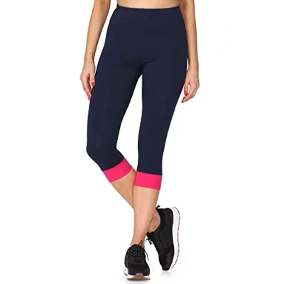 Imagen de Merry Style Leggins Mujer MS10 379 (Negro/Melange Oscuro, S)