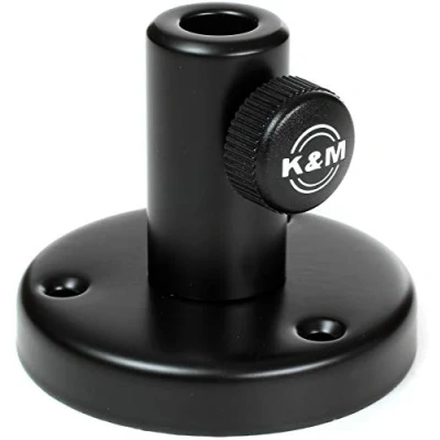 Imagen de K&amp;M 23855 Base para montaje en mesa negro
