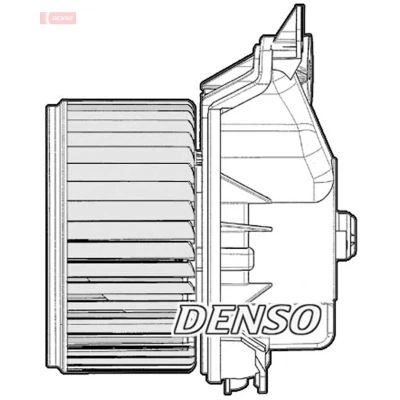Imagen de DENSO DEA09047 Ventilador de Calefacción con resistencia FIAT: Grande Punto Hatchback