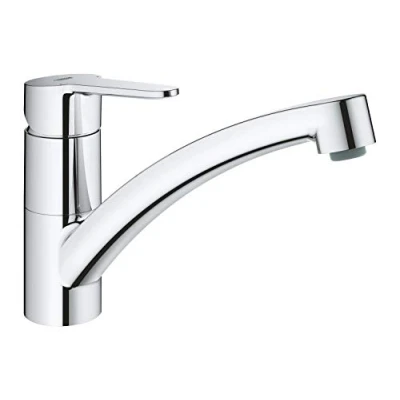 Imagen de GROHE Start , Grifo de cocina (caño bajo, menor consumo agua, sistema instalación rápida), cromo, 31685000