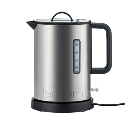 Imagen de Bodum Ibis Hervidor eléctrico, 2020 W, 1.5 litros, Acero Inoxidable, Cromo Mate