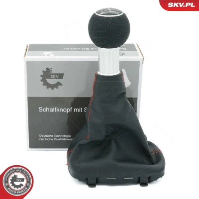 Imagen de ESEN SKV 63SKV510 Pomo palanca de cambios 5 velocidades cuero AUDI: A3 Hatchback