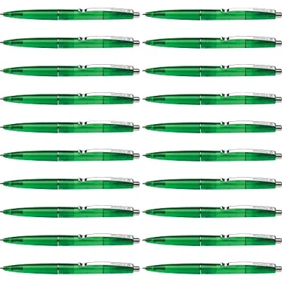 Imagen de Schneider K20 Icy Colours Bolígrafo (20 unidades, punta media, tinta negra), color verde