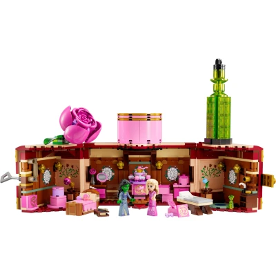 Imagen de LEGO Wicked Dormitorio de Glinda y Elphaba Casita Muñecas Baúl Juguete con 2 Mini Muñecos, Juego Vestir Muñeca, Regalo para Niñas Niños 8 Años o Más Fans la Película 75683