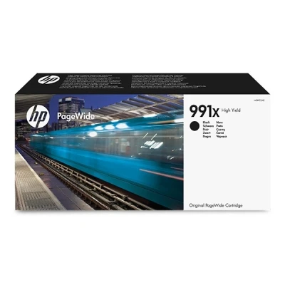 Imagen de HP 991X M0K02AE, Negro, Cartucho de tinta Alta Capacidad PageWide Original, 20.000 páginas, compatible con impresoras inyección Pro Serie MFP 772, 774, 777 y 779