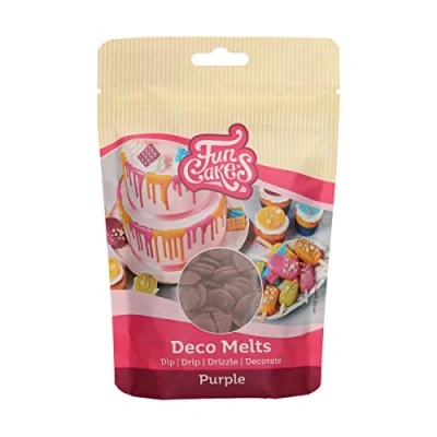 Imagen de FunCakes Deco Melts Púrpura AZO Free 250 g