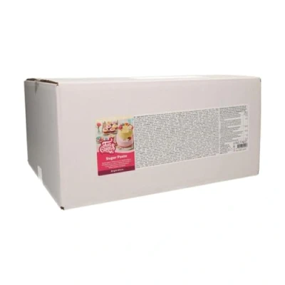 Imagen de FunCakes Pasta de Azúcar Blanco Brillante 12,5 kg (5x2,5 kg)