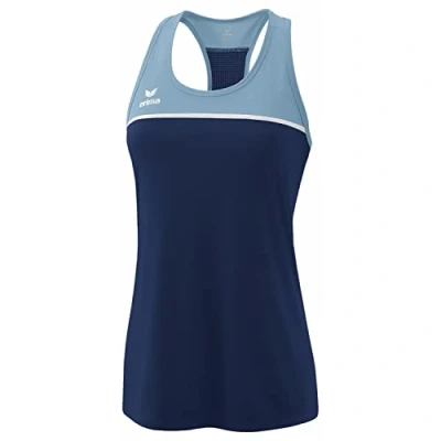 Imagen de Erima „Change by Ligero Camiseta de Tirantes, New Navy/Faded Denim/Blanco, 42 para Mujer