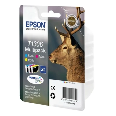 Imagen de Epson C13T13064510 Multipack 3 colours T1306 DURABrite Ultra Ink EasyMail