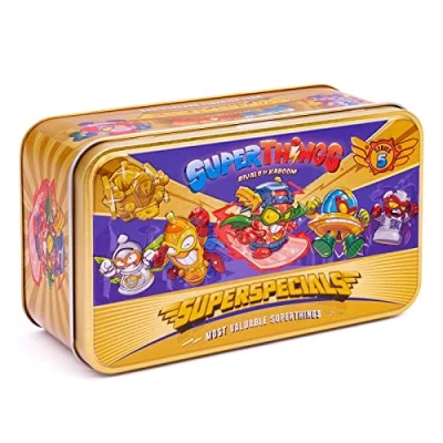 Imagen de Figura MagicBox Gold Tin SuperSpecials V Superthings, Lata, Multicolor