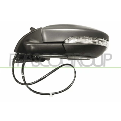 Imagen de Espejo retrovisor Prasco Premium VG0557354P izquierda imprimado calefactable, con memoria, abatible eléctricamente, iluminación ambiental, no tint