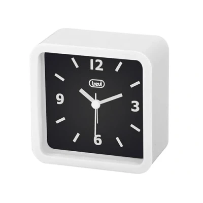 Imagen de Trevi SLD 3820 SL3820 Reloj de Cuarzo con Alarma, Blanco, 10.3x10.3x5 cm