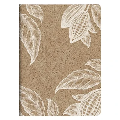 Imagen de Clairefontaine ES 83542C A Cosido Cuaderno Tapa De Papel Con Cáscaras Cacao A5 14,8x21 cm 96 Páginas Rayas 90g Marfil Colección Jeans&amp;Cocoa 3 Visuales Entrega Aleatoria