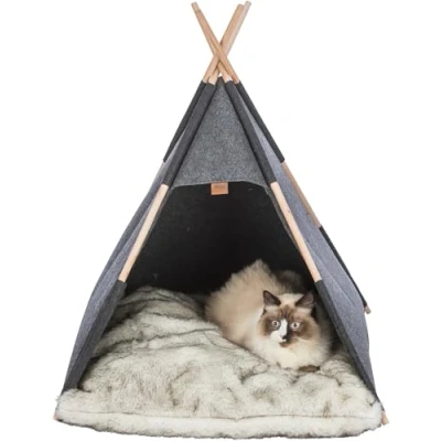 Imagen de Trixie Cueva Tipi, Antracita, 70 x cm