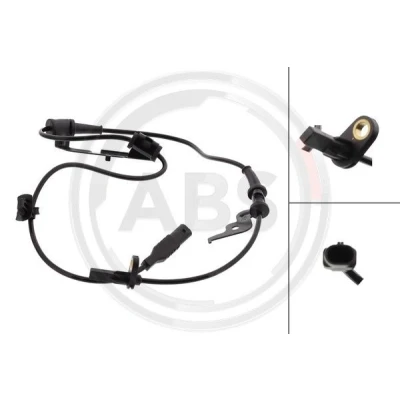 Imagen de A.B.S. 32347 Sensor de ABS activo negro HYUNDAI: i10 III Hatchback (AC3, AI3) 1.0 T GDi, 1.2 MPi, MPi 2019