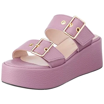 Imagen de L37 HANDMADE SHOES Beverly Hills, Sandalia Mujer, Morado, 39 EU