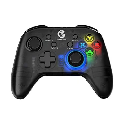 Imagen de GameSir T4 Pro Controlador Inalámbrico para Switch/PC/iOS/Android, Dual Shock Bluetooth Teléfono Móvil Gamepad Joystick Apple Arcade MFi Games