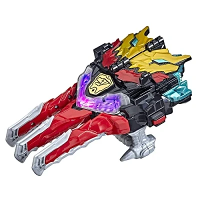 Imagen de Juguete electrónico Morpher Dino Knight de Power Rangers con Luces y Sonidos Incluye Llave Knigh Inspirado en el Programa televisión (F3950)