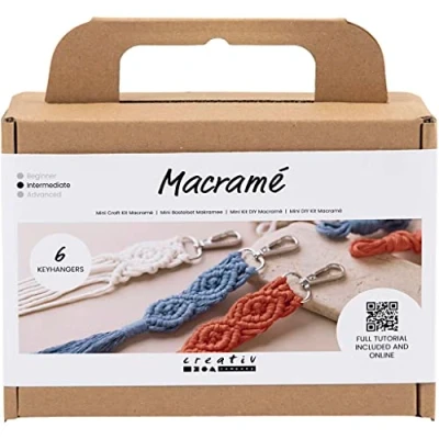 Imagen de Mini Kit Craft Macramé, Llaveros, 1 pack