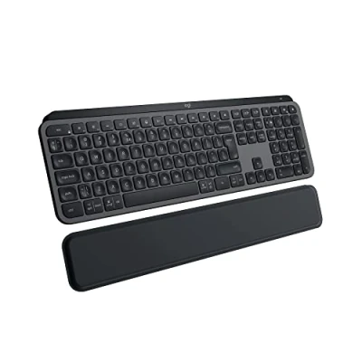 Imagen de Logitech MX Keys S Plus Grafito, Disposición QWERTY US Internacional