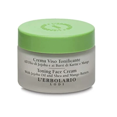 Imagen de L&#039;Erbolario Crema facial con ginkgo biloba y uva roja, ayuda a cubrir imperfecciones, deja la piel suave lisa un tono uniforme, adecuada para pieles sensibles, sin silicona ni parabenos, 1.6