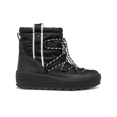 Imagen de Geox Milleiny ABX Botines con cordones, Mujer, Talla: 40, Black Zapatos