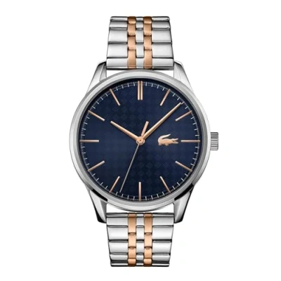 Imagen de Lacoste Reloj Analógico de Cuarzo para hombre con Correa en Acero Inoxidable dos tonos 2011048